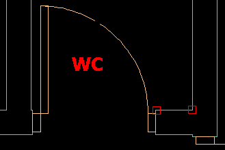 Τα Παράθυρα Το παράθυρο του WC Από το μενού Home Build Window ή εναλλακτικά από Command: WINDOWADD Για απλότητα του σχεδίου θα θεωρήσουμε οτι όλων των παραθύρων το πάνω μέρος (head) θα είναι στα 2