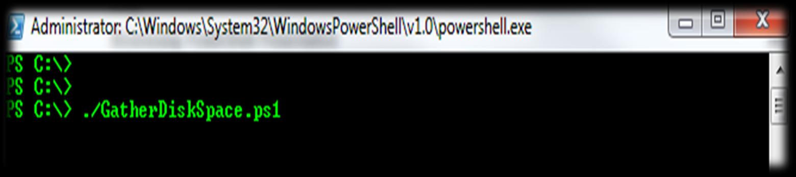 Η μορφή των scripts Τα PowerShell scripts τελειώνουν σε.
