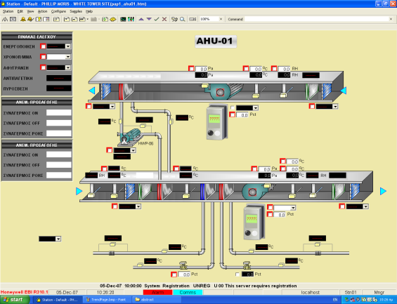 Workstation,OWS) φπνπ απνηειεί ην κέζν επηθνηλσλίαο ηνπ ρεηξηζηή κε ην ζχζηεκα απηνκαηηζκνχ.