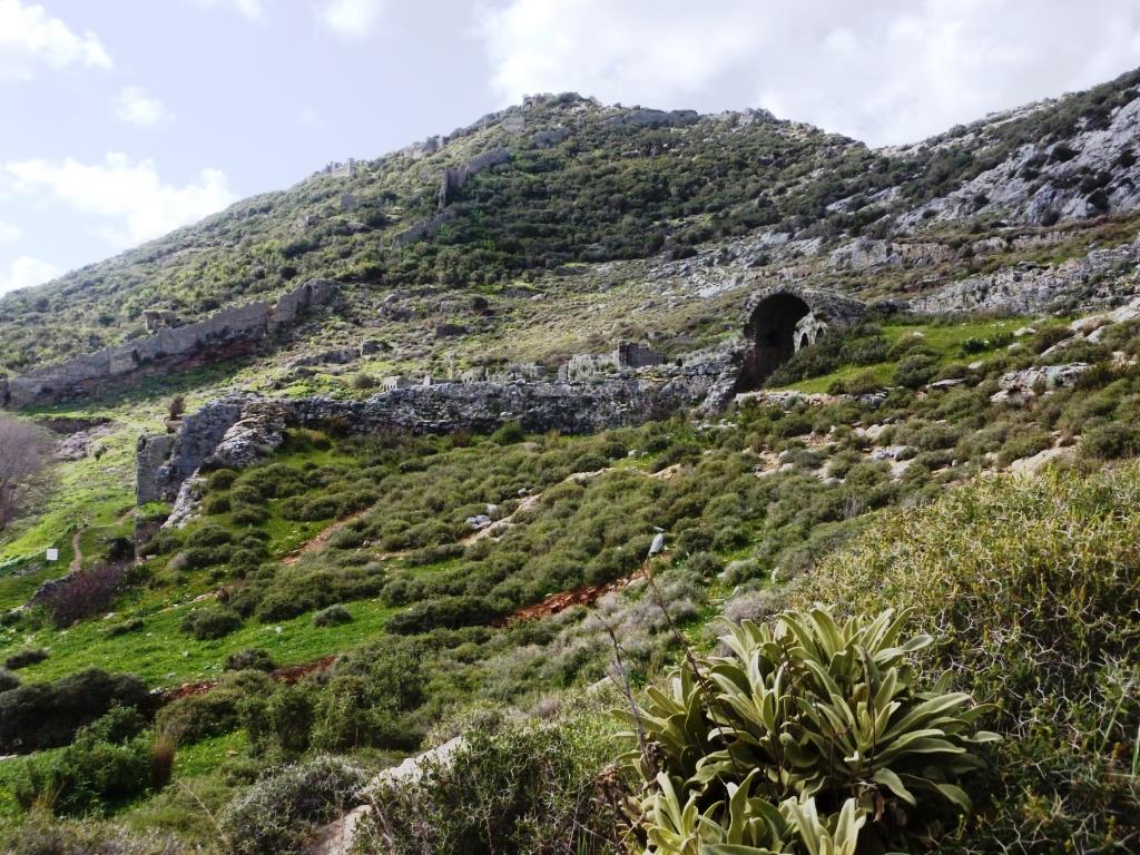 Το Ανεμούριον σήμερα είναι ένας εντυπωσιακός απέραντος ερειπιώνας, άλλη μία «πόληφάντασμα», σαν αυτές της Συρίας.