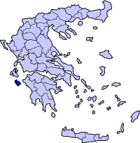 Χώρα Ελλάδα Γεωγραφικό διαμέρισμα: Επτάνησα Περιφέρεια: Ιόνια νησιά Αριθμός δήμων: 6 Πρωτεύουσα: Ζάκυνθος Κατάργηση Νομαρχιών 31 Δεκεμβρίου 2010 Στατιστικά πληθυσμού Πληθυσμός: 39.015 4.