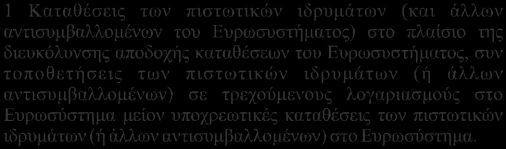 διατηρηθούν οι µεσοµακροπρόθεσµες πληθωριστικές προσδοκίες σε επίπεδα συνεπή µε τη σταθερότητα των τιµών.