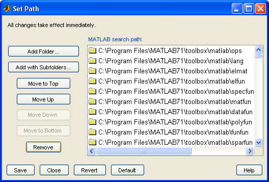 Το περιβάλλον προγραμματισμού του MATLAB 21 3.