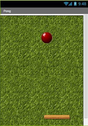 2. Αναπτύξτε μια εφαρμογή που θα υλοποιεί το παιχνίδι Pong. Το παιχνίδι αποτελείται από μια μπάλα που κινείται συνεχώς και αναπηδά στα τοιχώματα.