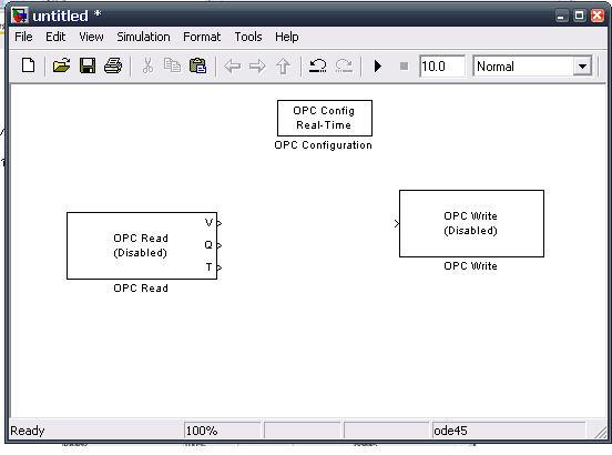 µοντέλο του boiler που σχεδιάσαµε στο Simulink και