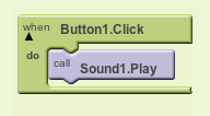 μπλοκ χειρισμού συμβάντων χρησιμοποιόυν την λέξη «When» (Όταν). Για παράδειγμα when Button1.Click ( Όταν κάνουμε κλικ στο Button1). Βήμα 2.