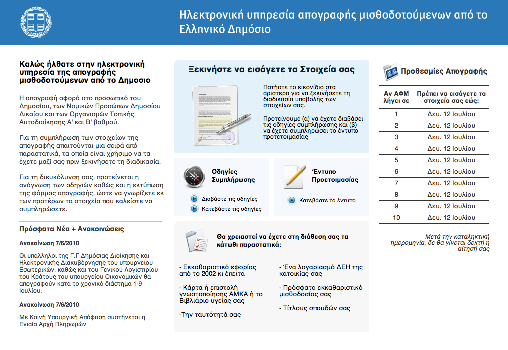 Το Εντυπο Προετοιμασίας το οποίο μπορείτε να τυπώσετε - βρίσκεται στην ηλεκτρονική διεύθυνση http://apografi.gov.gr γ.