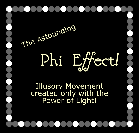 Φαινόμενη Κίνηση (Apparent Motion) Το phi phenomenon.