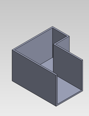 Βαζηθέο αξρέο ζρεδίαζεο CAD κε ην SolidWorks Η εληνιή Shell Η εληνιή Shell ρξεζηκνπνηείηαη γηα ηε κεηαηξνπή ησλ αληηθεηκέλσλ ζε θειύθε. Τν ηειηθό αληηθείκελν ραξαθηεξίδεηαη από ιεπηά ηνηρώκαηα.