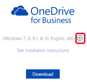 Σημείωση: Το One Drive for Business, για εγκατάσταση, είναι διαθέσιμο μόνο για windows, android, ios και windows phone προς το παρών.