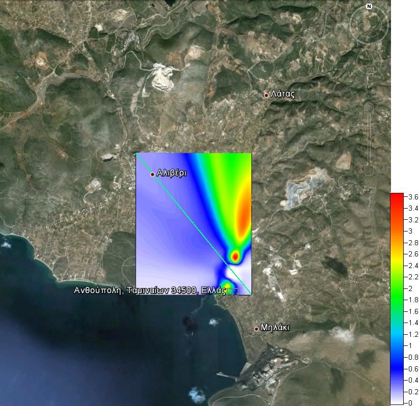 ΑΔΡΙΑ ΡΤΠΑΝΗ ΑΠΟ ΔΝΑΛΛΑΚΣΙΚΑ ΚΑΤΙΜΑ Δηθόλα 5.8: Μέζεο εηήζηεο ζπγθεληξψζεηο γηα ην ξχπν TSP 5.