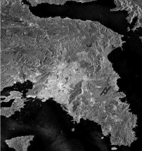 SENTINEL-1) Τυπική εικόνα από το