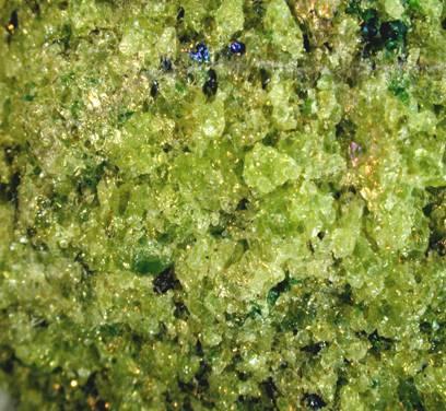 (*) Peridotite - intrusive PERIDOTITE or DUNITE is