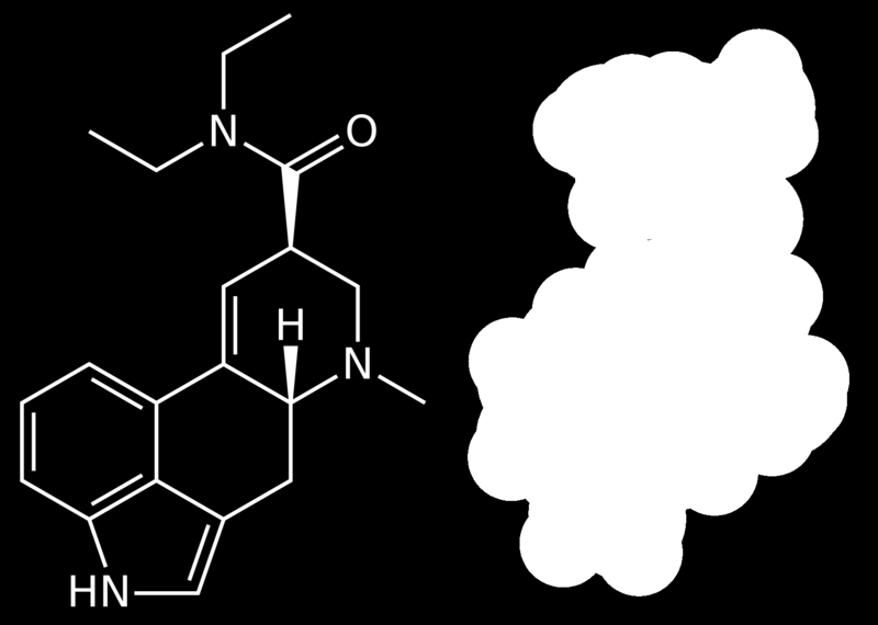 Bromocriptine icergoline Lysergic acid diethylamide