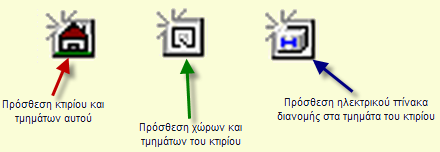 Λογισμικό ETS 3 Κεφάλαιο 9 Ξαλαθάλνπκε δεμί θιηθ ζην φλνκα πνπ δψζακε ΚΣΗΡΗΟ Πξόζζεζε Μεξώλ Κηηξίνπ Όλνκα : (π.ρ. ΗΟΓΔΗΟ) θιπ.