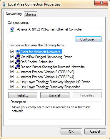 B. Ορίστε τις ρυθμίσεις TCP/IP για αυτόματη απόδοση διεύθυνσης IP. Windows 7 1.