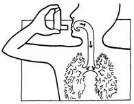 Συνεχίστε να εισπνέετε αργά μέχρι να γεμίσουν οι πνεύμονες. Αν δεν μπορείτε να πιέσετε τον κύλινδρο με το ένα χέρι, μπορείτε να χρησιμοποιήσετε και τα δύο χέρια.