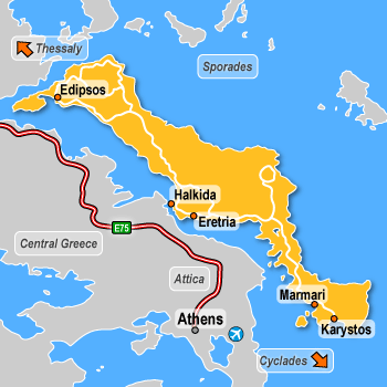 1.ΕΙΣΑΓΩΓΗ 1.1 Γενικά Η Εύβοια είναι το δεύτερο μεγαλύτερο νησί της Ελλάδας και το έκτο μεγαλύτερο της Μεσογείου. Η έκταση του νησιού είναι 3.