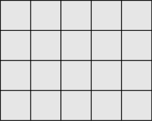 8. By drawing two circles, Mike obtained a figure, which consists of three regions (see picture). At most how many regions could he obtain by drawing two squares?