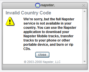 Σ ε λ ί δ α 63 Napster (Software) Ππωσ προαναφζρκθκε, αν κατά τθν εγγραφι ο χριςτθσ επιλζξει Napster Software τότε μπορεί να αγοράηει τραγοφδια μζςω τθσ εφαρμογισ που κα ζχει πρϊτα εγκαταςτιςει.