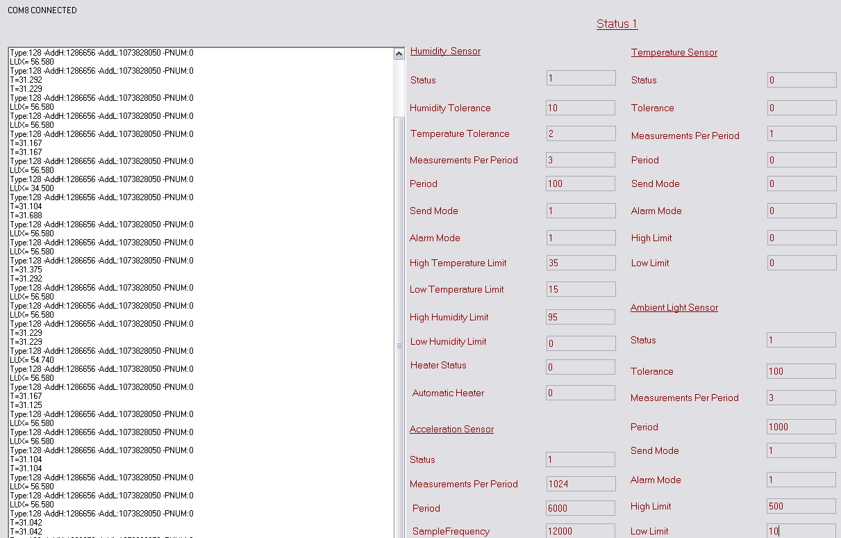 ενςωματωμζνα αιςκθτιρια υγραςίασ, φωτόσ και επιτάχυνςθσ (εικόνα 11.12). Εικόνα 11.