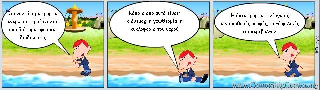 Διάγραμμα 3:Οι απαντήσεις των παιδιών στην ερώτηση: «Ποια μορφή ενέργειας συλλέγουν τα φωτοβολταϊκά και σε ποια μορφή την μετατρέπουν;» Επίσης τα περισσότερα δεν συνέδεαν την αειφόρο ανάπτυξη με την