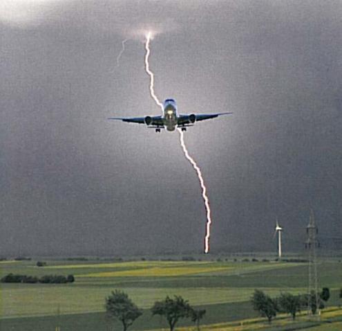 22 Έχετε σκεφτεί ποτέ τι γίνεται τη στιγμή που ένας κεραυνός (στατικός ηλεκτρισμός) χτυπάει ένα αεροσκάφος; Δείτε στη διεύθυνση: http://microkosmos.uoa.