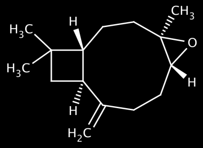 Σεσκιτερπένια α) Υδρογονανθρακικά β-γερμακρένιο δ-γερμακρένιο