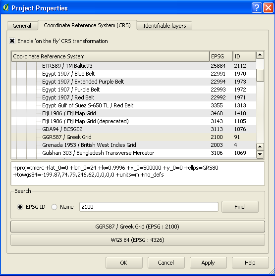 Μετατροπή κατά την εμφάνιση σε WKT format SELECT landmark_id, landmark_name, AsText(landmark_geometry) FROM lab.landmarks; Βήμα 17 ο : Οπτικοποίηση των δεδομένων Εκκινήστε την εφαρμογή Quantum GIS.