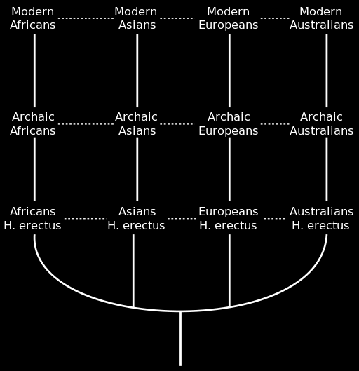 Η εμέιημε θαη υπινγέλεσε τνπ γέλνπο Homo 1.