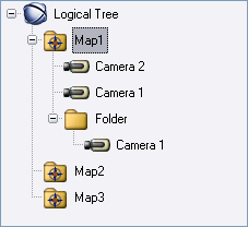 Bosch Video Management System Χρήση πληκτρολογίου CCTV el 91 UP Level Up Map1 Map2 Camera2 Camera1 Folder1 Map3 DOWN DOWN Για να χρησιμοποιήσετε τον τρόπο λειτουργίας Command: 1.
