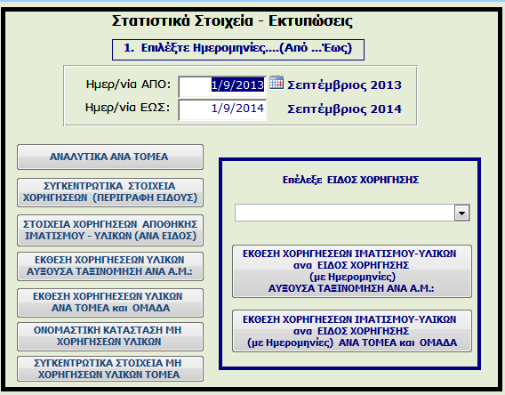 Α4.1 Ζ πεξηνρή 1 «ηαηηζηηθά ηνηρεία Δθηππώζεηο» Όπσο αλαθέξζεθε ζηελ πξνεγνύκελε ελόηεηα από απηή ηελ πεξηνρή έρεηε ηελ δπλαηόηεηα λα εθηππώζεηε