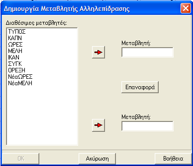 Μηνύµατα Λάθους α) Αν η παραπάνω προϋπόθεση δεν ισχύει, εµφανίζεται το µήνυµα «Ακατάλληλος πίνακας εισόδου για την εφαρµογή της µεθόδου.