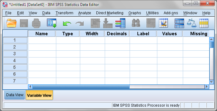 352 ΠΑΡΑΡΤΗΜΑ ΙI. ΕΙΣΑΓΩΓΗ ΣΤΟ SPSS υπάρχουν και στον Viewer, όπου όμως υπάρχουν επιπλέον και οι λέξεις Insert και Format.