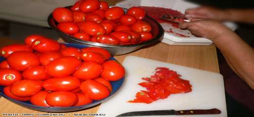 ΣΑΛΤΣΑ ΝΤΟΜΑΤΑΣ Υπάρχουν δύο είδη σαλτσών ντομάτας. Η σάλτσα από φρέσκια ντομάτα, και η κονσερβοποιημένη.