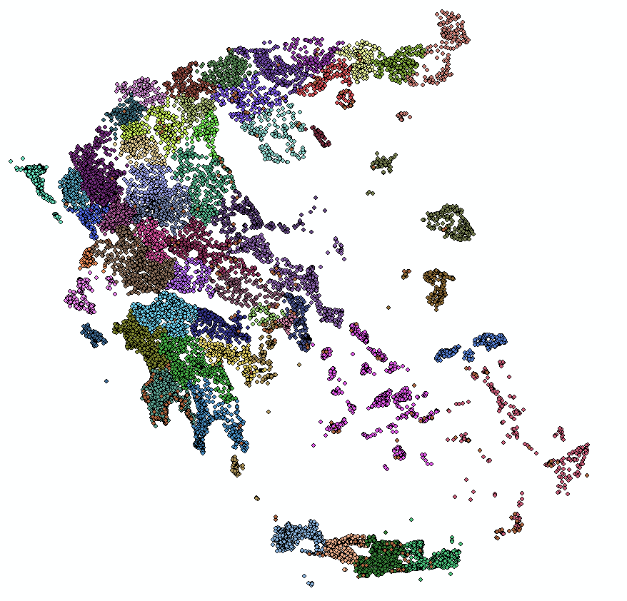 Σηελ πεξίπησζε πνπ ην ινγηζκηθφ πνπ έρεηε ζηε ζπζθεπή ζαο δελ δίλεη ηε δπλαηφηεηα θαηαγξαθήο, ηφηε θαηαγξάςηε ζε κηα θφιια ραξηί ηηο ζπληεηαγκέλεο πνπ βιέπεηε θαη δίπια ζηηο ζπληεηαγκέλεο θαηαγξάςηε