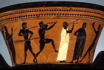 Οι πρώτοι γνωστοί Ολυµπιακοί Αγώνες έγιναν το 776 π.χ. στην Ολυµπία. Οι αγώνες γίνονταν για θρησκευτικούς λόγους για να τιµήσουν το θεό ία.