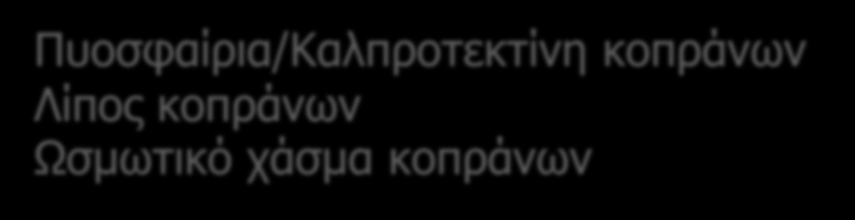 Προσέγγιση χρόνιας διάρροιας Υδαρής Ωσμωτική Δυσαπορρόφηση Υδατανθράκων Εκκριτική Φάρμακα Δυσαπορρόφηση χολικών αλ.