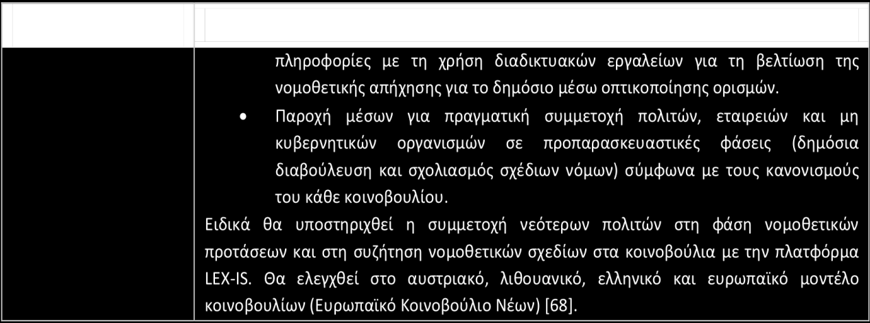 Πίνακας 11. 4: Έργα στον τομέα της διαλειτουργικότητας που αναπτύχθηκαν υπό τον IFIP WG 8.5 11.7 Βιβλιογραφία και Σημεία στο Διαδίκτυο [1]. http://crdis.eurpa.eu/fp7/ict/enet/ei_en.html [2].