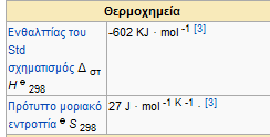 (71) Πίκαηαξ 14 :Υαναηηδνζζηζηά ημο MgO Σμ νμείδην ηνπ αζβεζηίνπ παναζηεοάγεηαζ αζμιδπακζηά ιε πφνςζδ αζαεζηυθζεμο ιέζα ζε ηαηαηυνοθμ ηαιίκζ, πμο εζςηενζηά είκαζ επεκδοιέκμ ιε πονίιαπμ οθζηυ, πμο