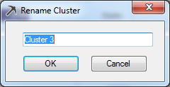 19. Πριν όμως μετονομάσουμε το cluster, καλό είναι να λάβουμε υπόψη μας ότι μπορεί να είναι παρόμοιο με άλλα clusters. Γι αυτό, πρέπει πρώτα να συγκριθεί με τα άλλα γειτονικά του clusters.