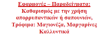 Μικρογαλακτώματα (λυοφιλικά κολλοειδή) Τασιενεργό Αντίστροφα μικύλια(δομές τασιενεργών σε αδιάλυτους στο νερό διαλύτες στους οποίους οι υδρόφιλες κεφαλές στρέφονται προς τα μέσα, διαλυτοποώντας το