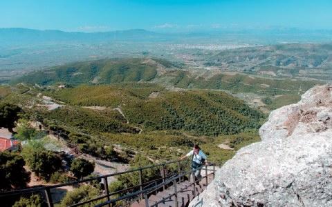 Το ασκηταριό του μικρού ναού της Ελεούσας, στη Μυρτιά.