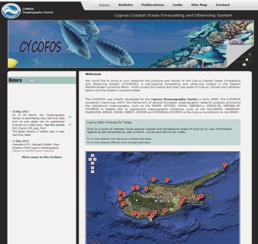 Ευχαριστώ για την προσοχή σας Για περισσότερα Επισκεφθείτε το CYCOFOS: www.oceanography.ucy.ac.