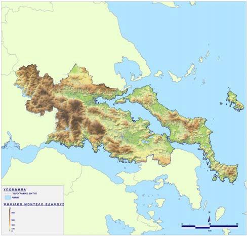 Μεσοζωικοί ασβεστόλιθοι, δολοµίτες, οφιόλιθοι, µάρµαρα, σχιστόλιθοι, φλύσχης και φλυσχοειδείς σχηµατισµοί.