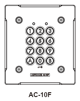 AC-10S, AC- 10F Πληκτρολόγια Access Control Για αυτόνοµη (stand