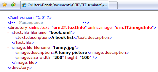 XML Namespaces