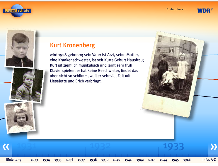 Ο Κουρτ Κρόνενμπεργκ Γεννιζται το 1928. Ο πατζρασ του είναι γιατρόσ, θ μθτζρα του νοςοκόμα αλλά αςχολείται μετά τθ γζννθςθ του Κουρτ με τα οικιακά.