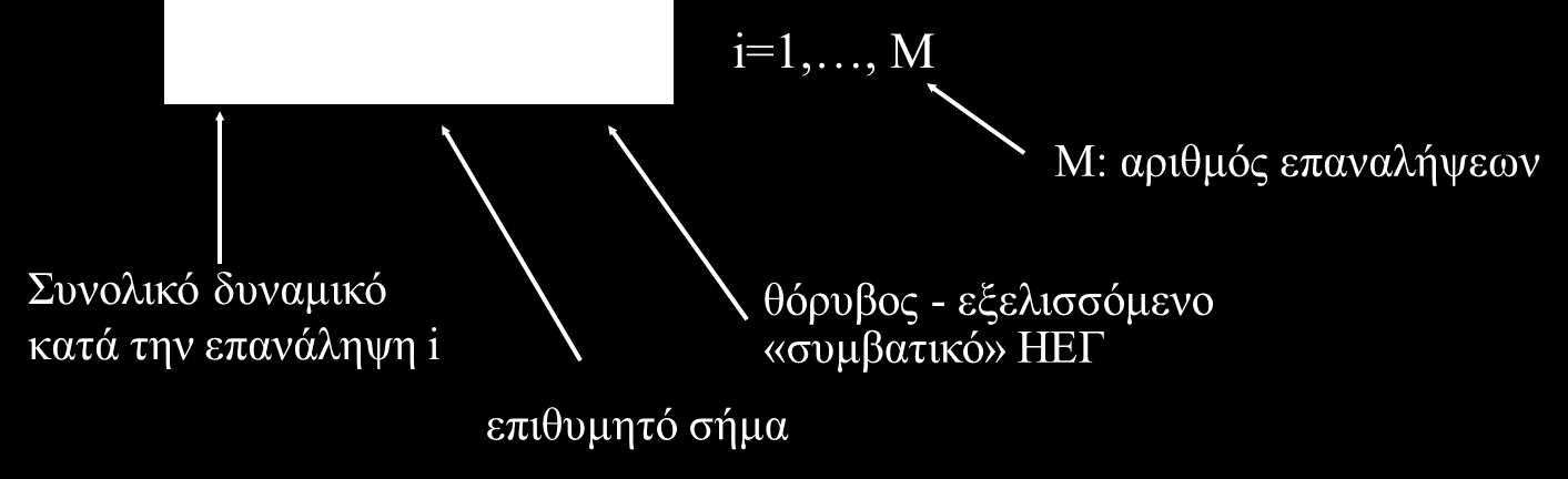 Μέτρηση Προκλητών Δυναμικών (1/5) Εξαγωγή μέσου