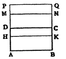 Η κάθετος ΟΟ στο μέσο του τμήματος ΑΒ χωρίζει το τετράπλευρο Saccheri σε δύο ίσα τετράπλευρα με ορθές γωνίες στις κορυφές Ο και Ο.